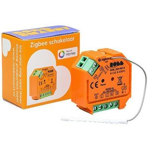 ROBB SMARRT - Zigbee Aan & Uit Pulsschakelaar - Inbouwschakelaar - Werkt met Philips Hue