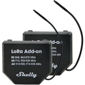 Shelly - LoRa Add-on - Signaal Versterker - 2-Pack