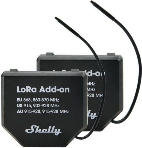 Shelly - LoRa Add-on - Signaal Versterker - 2-Pack