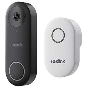 Reolink videodeurbel met bel - Slimme WiFi-videodeurbel - 5 MP - 2,4/5GHz dual-band wifi - Persoonsdetectie - tweewegaudio