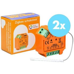 Zigbee inbouwschakelaar 400 Watt -pack ROBB Smarrt | Werkt met Philips Hue