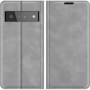 Google Pixel 6 Pro Wallet Case Magnetic - Grey