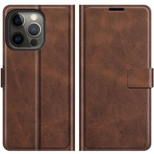 Apple iPhone 13 Pro TPU Wallet Case Magnetic - Brown