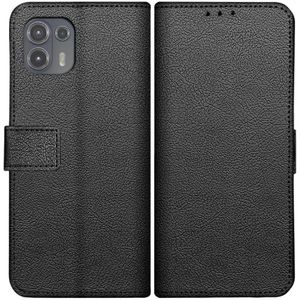 Motorola Edge 20 Lite Wallet Case (Black)