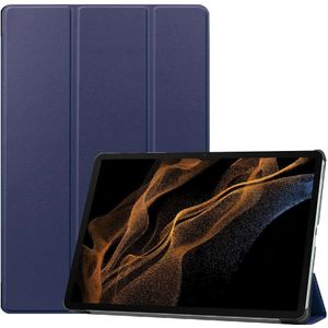 Samsung Galaxy Tab S8 Ultra Smart Tri-Fold Case (Blue)