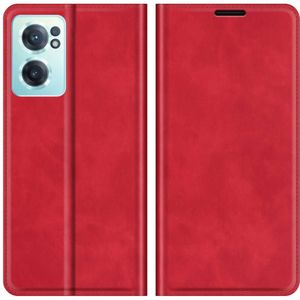 OnePlus Nord CE2 Wallet Case Magnetic - Red