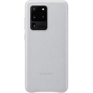 Samsung Galaxy S20 Ultra Leather Cover (Light Grey) - EF-VG988LS