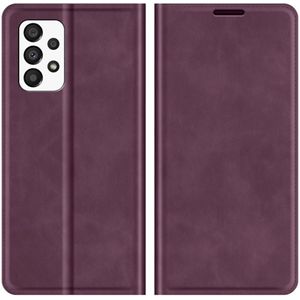 Samsung Galaxy A33 Wallet Case Magnetic - Dark Purple