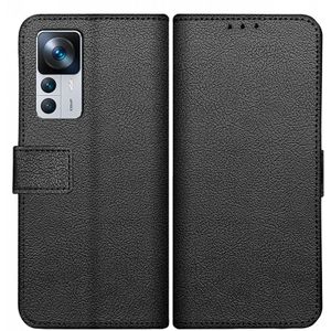 Xiaomi 12T / 12T Pro Wallet Case (Black)