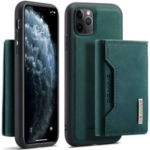 DG Ming iPhone 11 Pro 2 in 1 Magnetic Wallet Back Cover - (Blue)