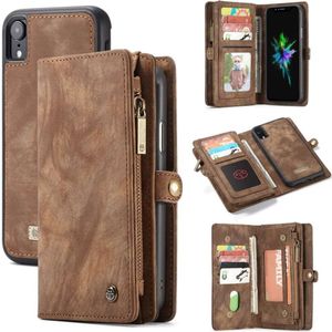 CASEME Apple iPhone Xr Vintage Portemonnee Hoesje - Brown