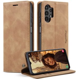 CASEME Samsung Galaxy A13 Retro Wallet Case - Brown