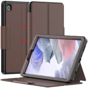 Galaxy Tab A7 Lite Hoes - Multi Hybrid Book Case - Brown