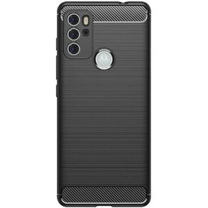 Motorola Moto G60s Rugged TPU Case (Black)