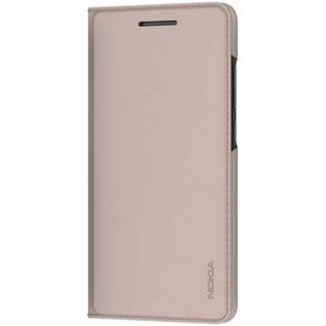 Nokia 5.1 (2018) Slim Flip Case - Beige CP-307