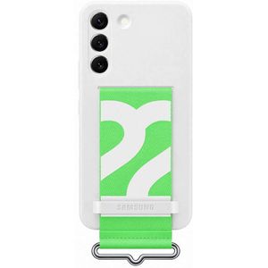 Samsung Galaxy S22 Silicone Cover With Strap (Whit) EF-GS901TW