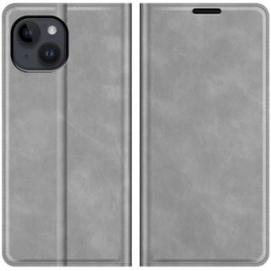 Apple iPhone 14 Plus Wallet Case Magnetic - Grey