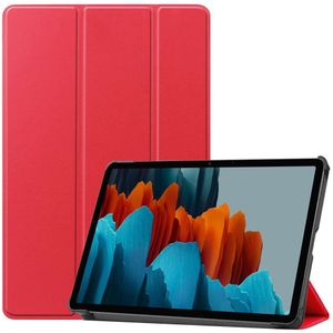 Samsung Galaxy Tab S7 Smart Tri-Fold Case (Red)