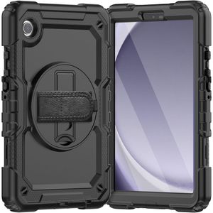 Samsung Galaxy Tab A9 - Shockproof Rotating 360 Case - Black