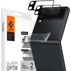 Spigen Camera Lens Glass Protector Samsung Galaxy Z Flip 3 (Black) - AGL03155