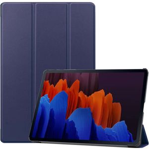 Samsung Galaxy Tab S7 Plus Smart Tri-Fold Case (Blue)