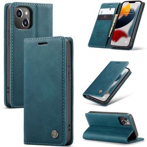 CASEME iPhone 13 Mini Retro Wallet Case - Blue