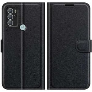 Motorola Moto G60s Book Wallet Case Texture - Black