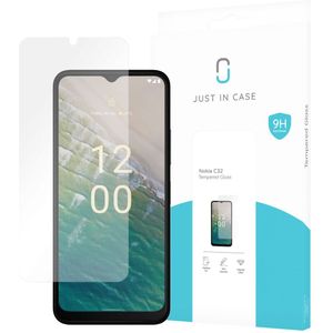 Nokia C32 Tempered Glass -  Screenprotector - Clear