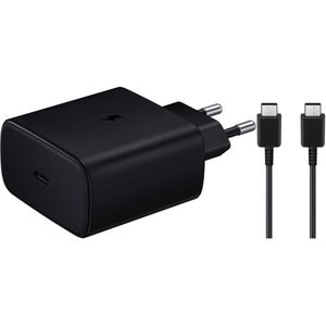 Samsung 45W USB-C Power Adapter with Cable - TA845 - Black (bulk packed)