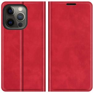 Apple iPhone 13 Pro Wallet Case Magnetic - Red