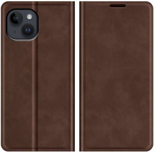 Apple iPhone 14 Wallet Case Magnetic - Brown