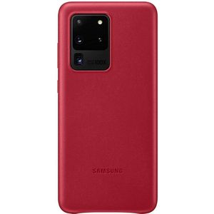 Samsung Galaxy S20 Ultra Leather Cover (Red) - EF-VG988LR