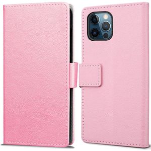iPhone 12 Pro Max Classic Wallet Case - Pink