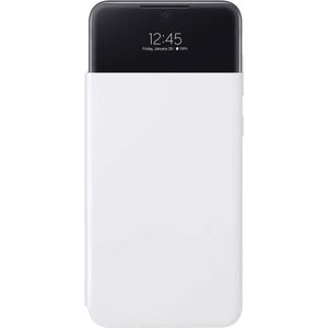 Samsung Galaxy A33 S View Wallet Cover (White) - EF-EA336PW