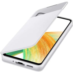 Samsung Galaxy A33 S View Wallet Cover (White) - EF-EA336PW