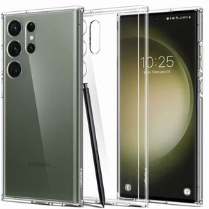 Spigen Ultra Hybrid Case Samsung Galaxy S23 Ultra (Crystal Clear) ACS05617