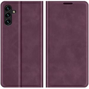 Samsung Galaxy A13 5G Wallet Case Magnetic - Dark Purple