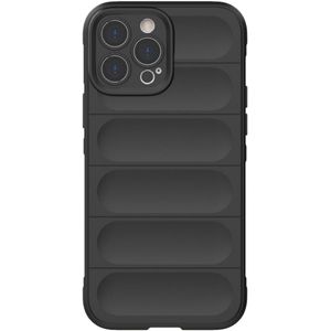 Apple iPhone 13 Pro Max Shockproof Shell Case (Black)