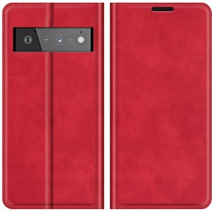 Google Pixel 6 Pro Wallet Case Magnetic - Red
