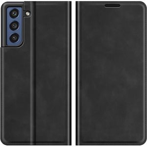 Samsung Galaxy S21 Plus Wallet Case Magnetic - Black