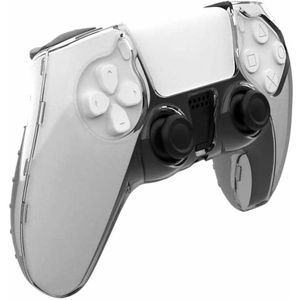 Crystal Case Hartschalenabdeckung für PS5 DualSense Controller - Transparent