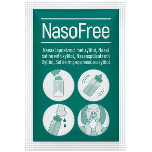 NasoFree Nasaal spoelzout met xylitol