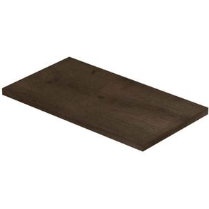 Ink topdeck xs topplaat voor fontein 40x22x1,6 cm in fineer chocolate