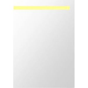 Spiegel plieger one met led verlichting horizontaal 60x80 cm