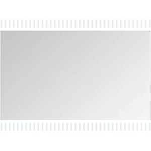 Badkamerspiegel bws salt met led backlight 120x60 cm zilver