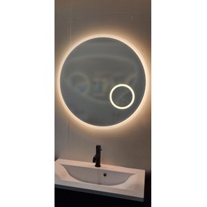 Spiegel gliss design sol rond 80 cm met led verlichting