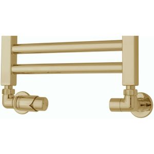 Radiator zij-aansluitset tvs ventile 221 goud