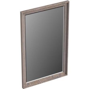 Spiegel forzalaqua reno 50x2x80 cm eiken silver grey