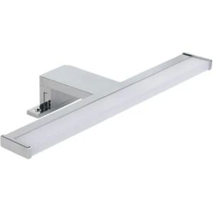 Led spiegellamp allibert azurro 30 cm 4w 4000k glanzend chroom