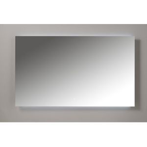 Badkamerspiegel xenz garda 70x70 cm met ledverlichting boven- en onderzijde